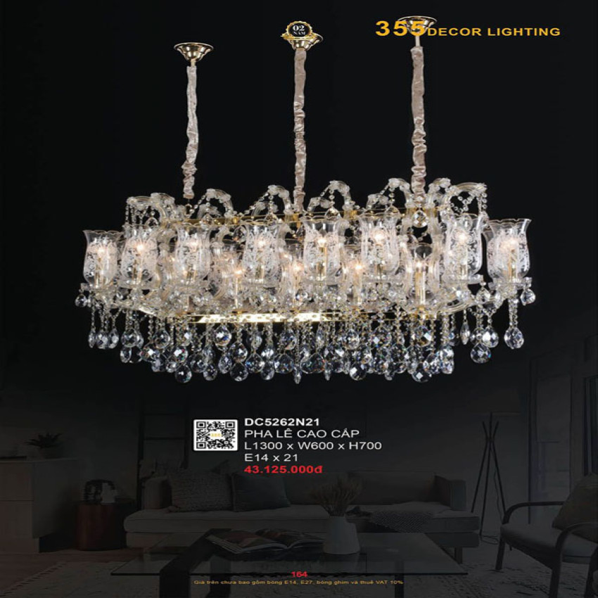 Đèn chùm 355 Decor DC5262N21