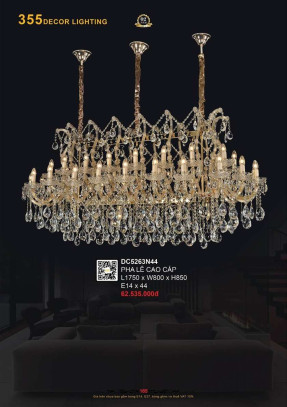 Đèn chùm 355 Decor DC5263N44