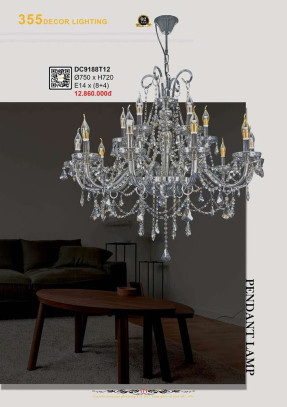 Đèn chùm 355 Decor DC9188T12