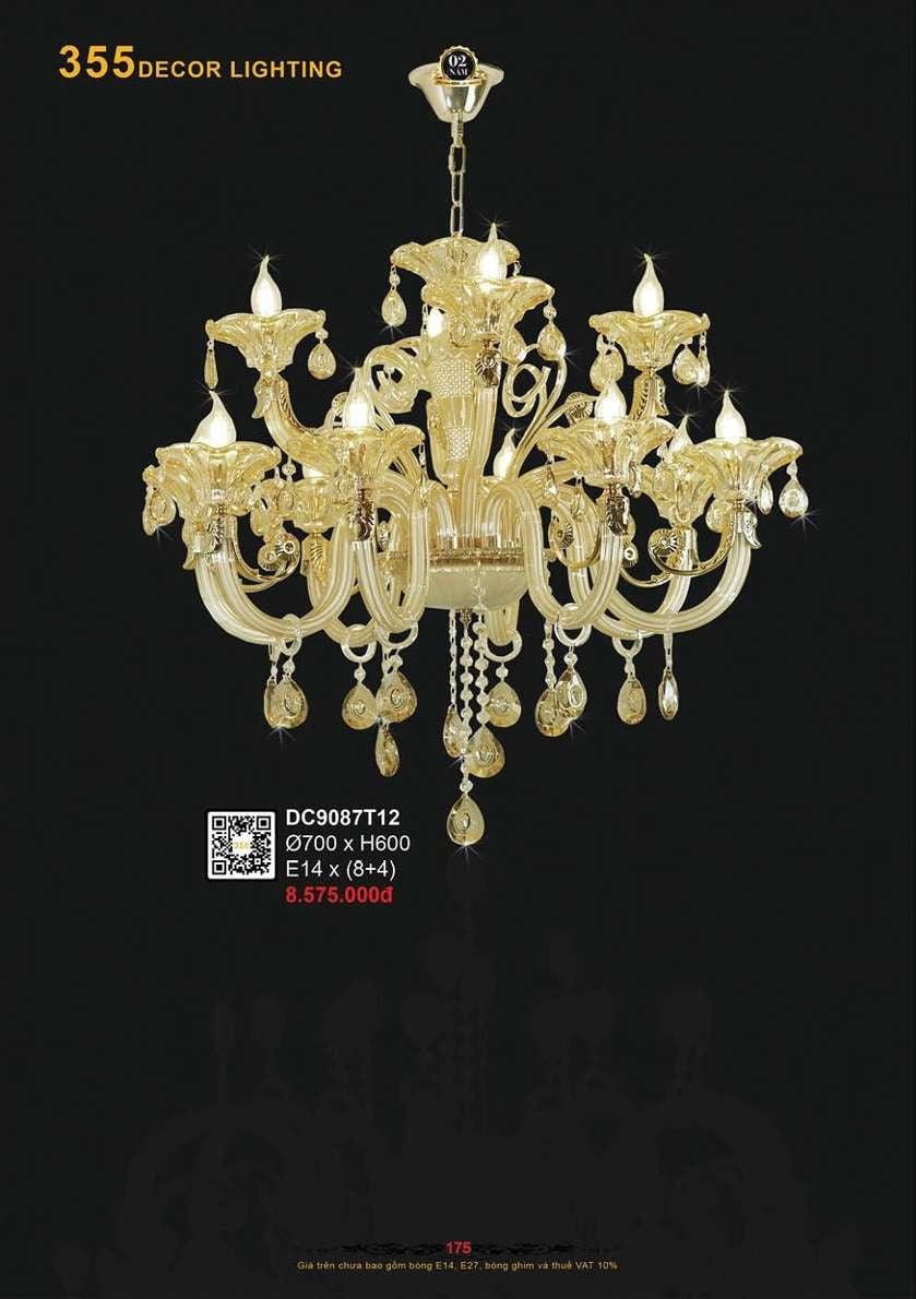Đèn chùm 355 Decor DC9087T12