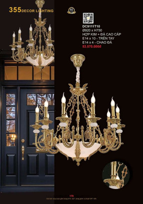 Đèn chùm 355 Decor DC9111T10
