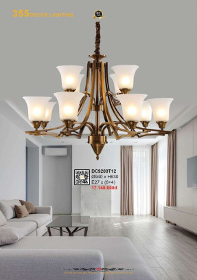 Đèn chùm 355 Decor DC9209T12