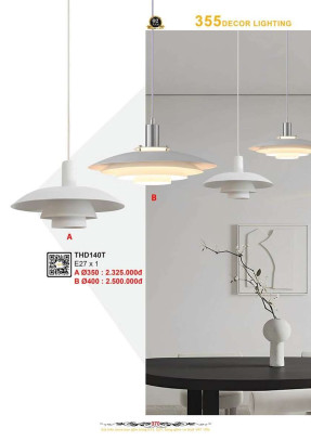 Đèn thả hiện đại 355 Decor THD140T