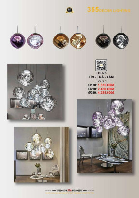 Đèn thả hiện đại 355 Decor THD75