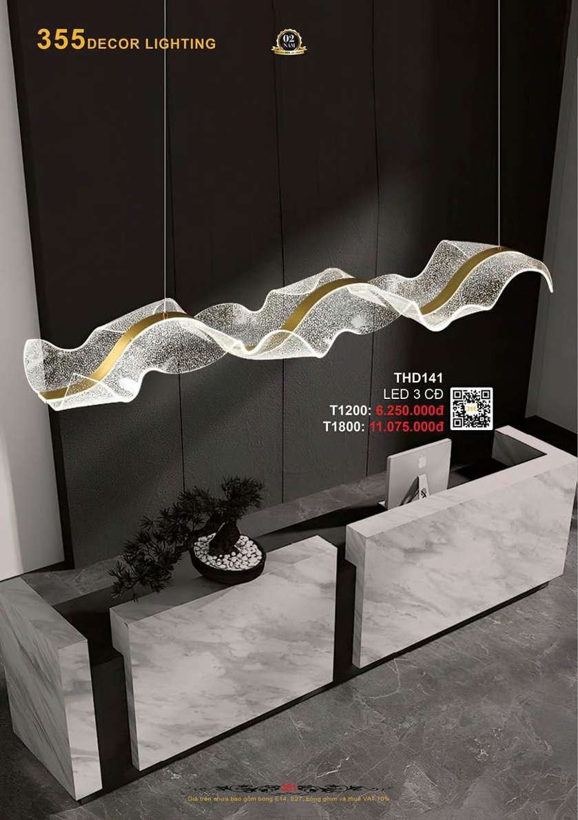 Đèn thả hiện đại 355 Decor THD141