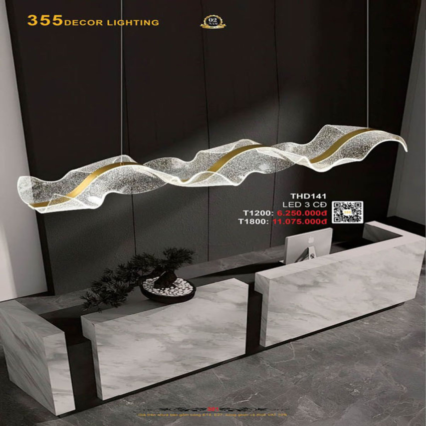 Đèn thả hiện đại 355 Decor THD141