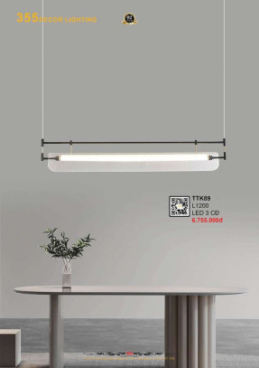 Đèn thả thiết kế 355 Decor TTK89