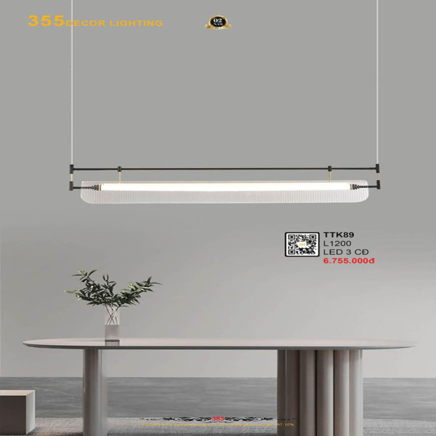 Đèn thả thiết kế 355 Decor TTK89