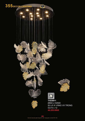 Đèn thả hiện đại 355 Decor THD9911