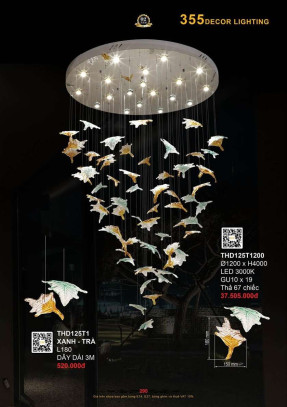 Đèn thả hiện đại 355 Decor THD125T1200