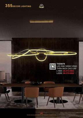 Đèn thả hiện đại 355 Decor THD9079