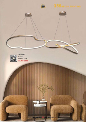 Đèn thả hiện đại 355 Decor THD661