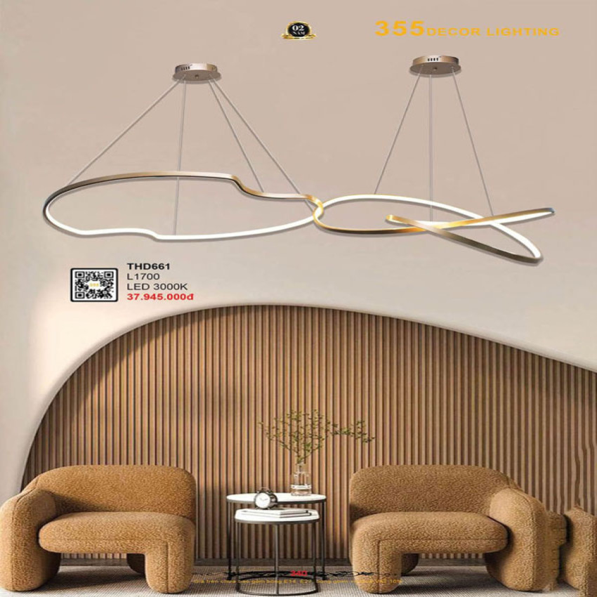 Đèn thả hiện đại 355 Decor THD661