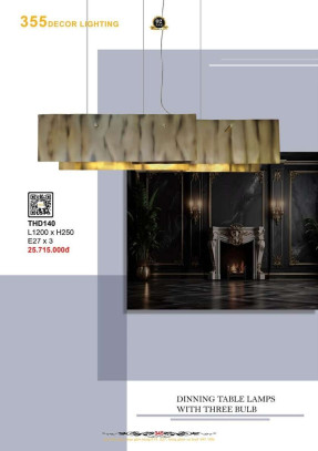 Đèn thả hiện đại 355 Decor THD140