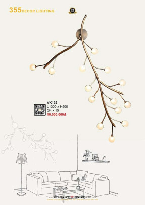 Đèn vách tường 355 Decor VK132