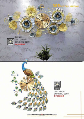 Đồng hồ 355 Decor DH916, DH2911