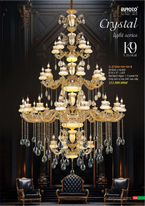 Đèn chùm Euroto C-270/6+16+10+5