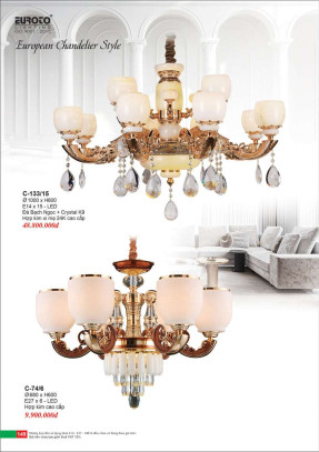 Đèn chùm Euroto C-133/15, C-74/6