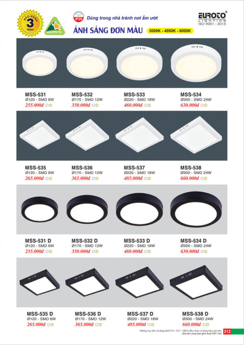 Đèn mâm áp trần Euroto MSS-531, MSS-532, MSS-533, MSS-534, MSS-535, MSS-536, MSS-537, MSS-538, MSS-531 D, MSS-532 D, MSS-533 D, MSS-534 D, MSS-535 D, MSS-536 D, MSS-537 D, MSS-538 D