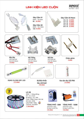 Linh kiện led cuộn Euroto
