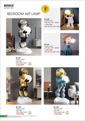 Đèn bàn Euroto B-128, B-123, B-141, B-142, B-143