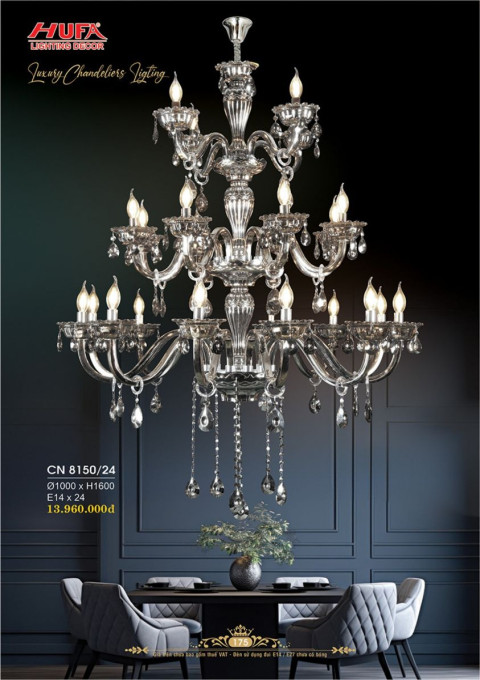 Đèn chùm nến Hufa CN 8150/24