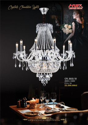 Đèn chùm pha lê Hufa CFL 3532/10