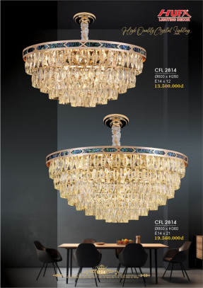 Đèn chùm pha lê Hufa CFL 2814