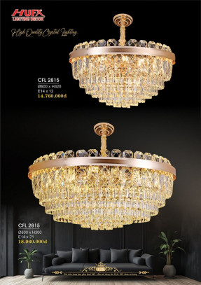 Đèn chùm pha lê Hufa CFL 2815
