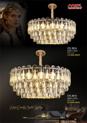 Đèn chùm pha lê Hufa CFL 2816