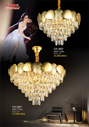 Đèn chùm pha lê Hufa CFL 2827