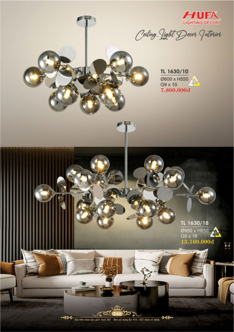 Đèn thả LED Hufa TL 1630/10, TL 1630/18