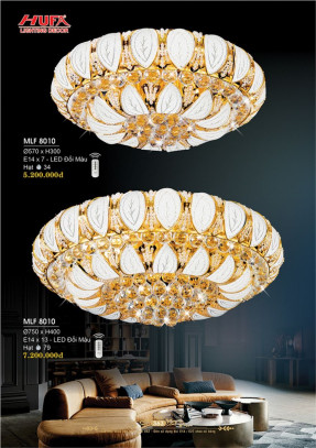 Đèn mâm pha lê Hufa MLF 8010