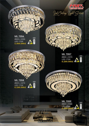 Đèn mâm LED Hufa ML 7056, ML 7057, ML 7058, ML 7059