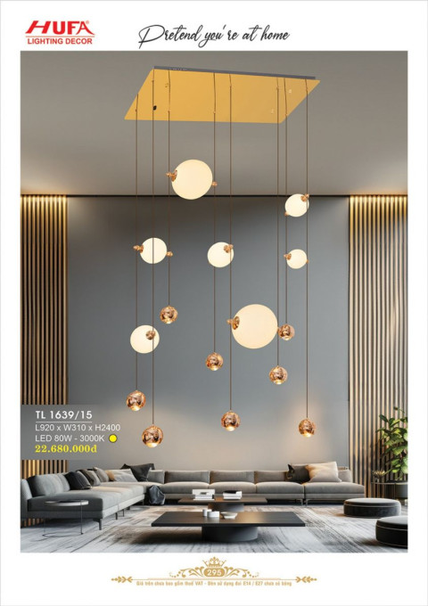 Đèn thả LED Hufa TL 1639/15