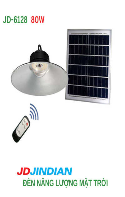 Đèn năng lượng mặt trời Jindian JD-6128 80W