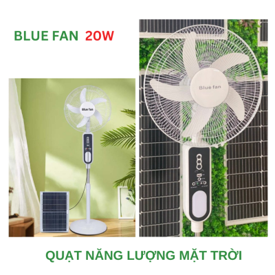 Quạt năng lượng mặt trời Blue Fan 20W