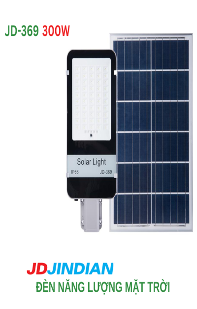 Đèn năng lượng mặt trời Jindian JD-369 300W