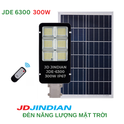 Đèn năng lượng mặt trời Jindian JDE-6300 300W
