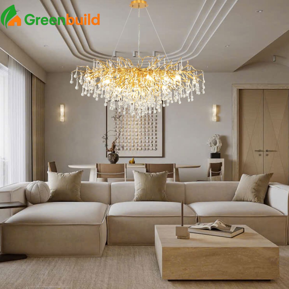 Đèn chùm LED trang trí nghệ thuật