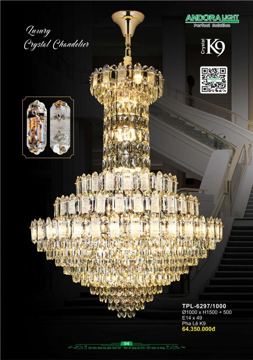 Đèn chùm Andora Light TPL-6297/1000