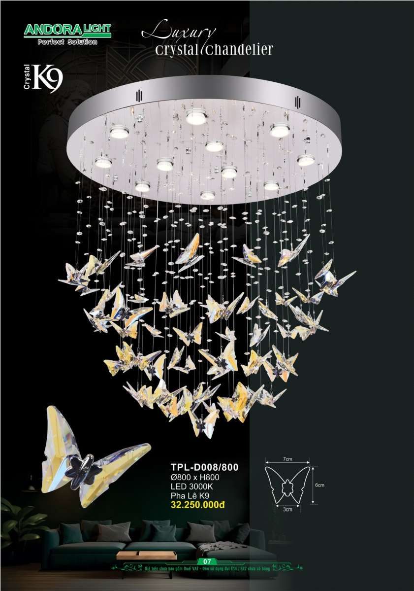Đèn thả Andora Light TPL-D008/800