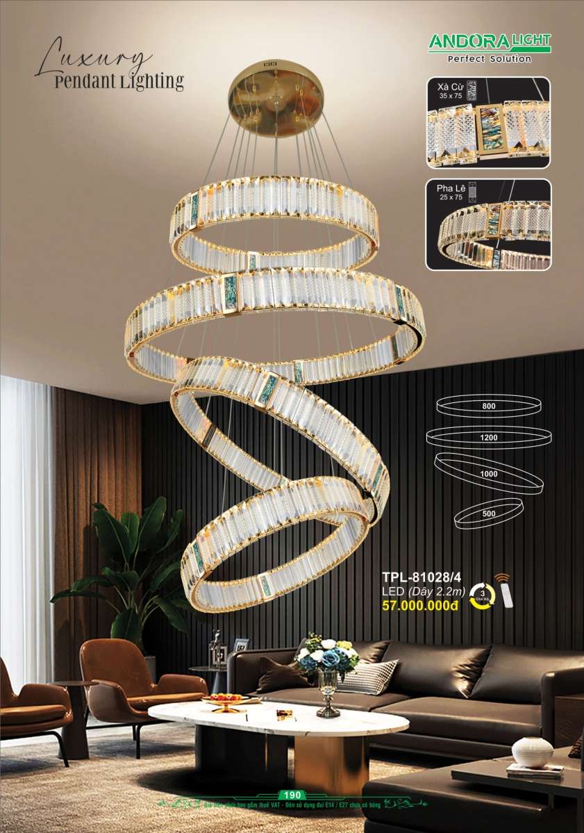 Đèn thả Andora Light TPL-81028/4