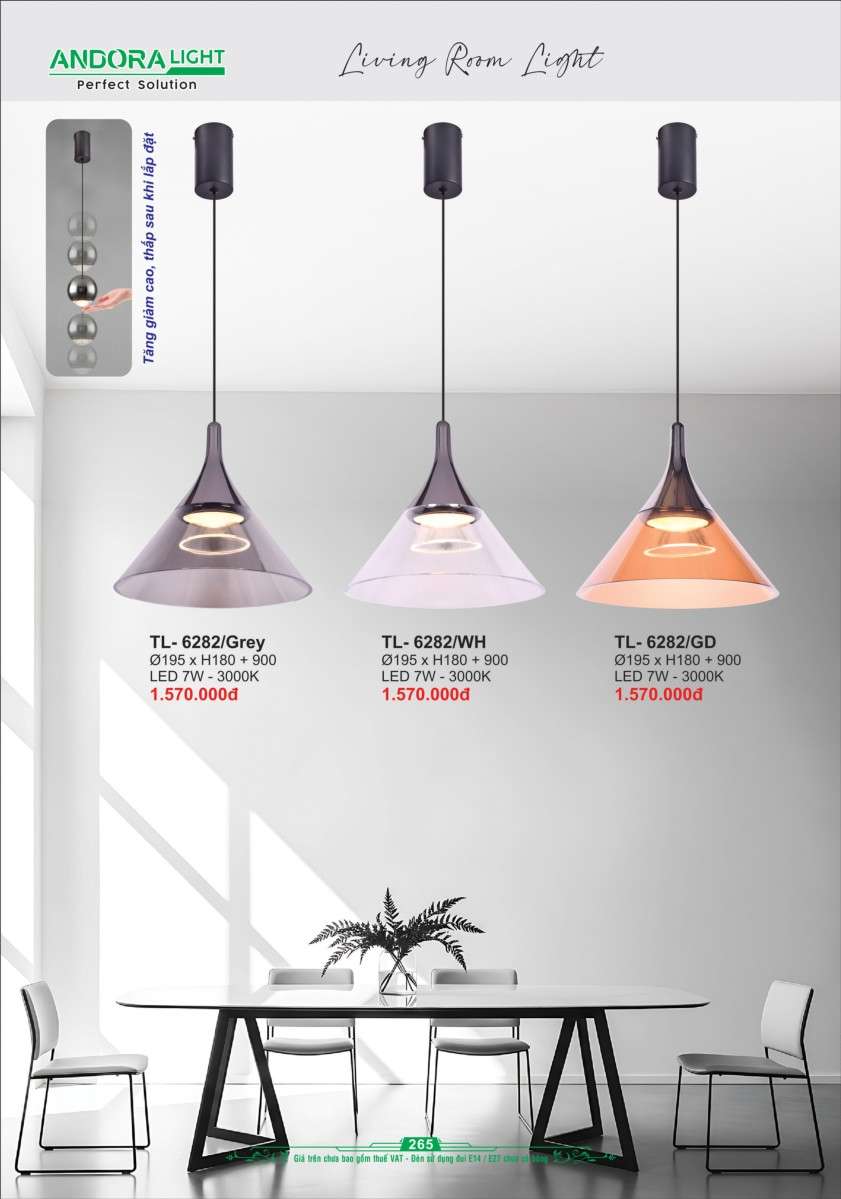 Đèn thả Andora Light TL-6282