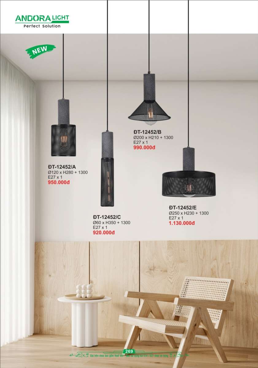 Đèn thả Andora Light ĐT-12452