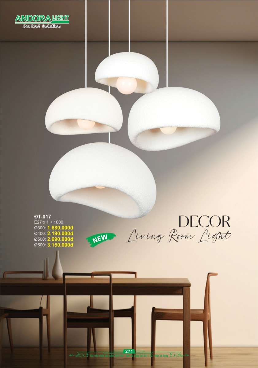 Đèn thả Andora Light ĐT-017