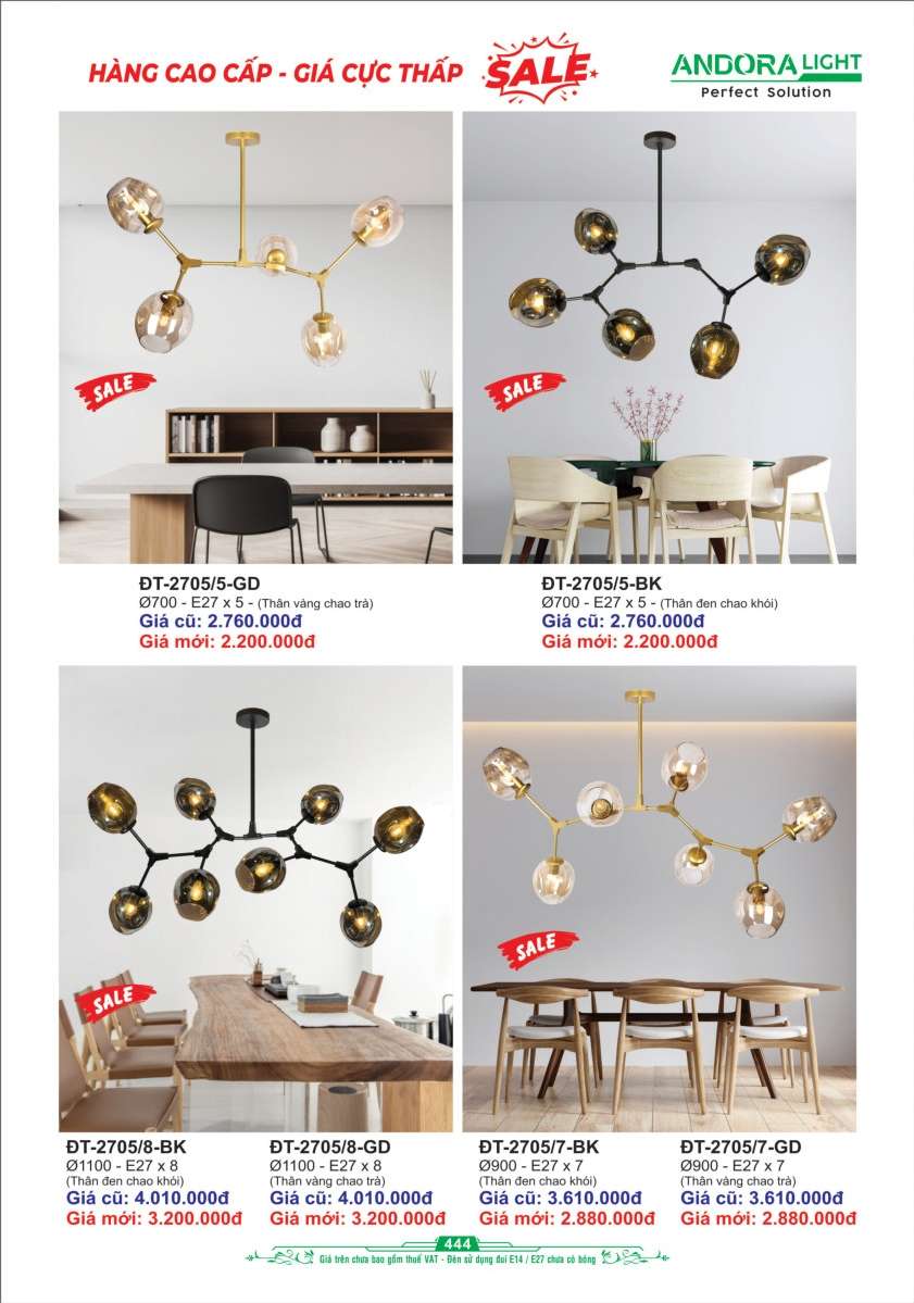 Đèn thả Andora Light ĐT-2705
