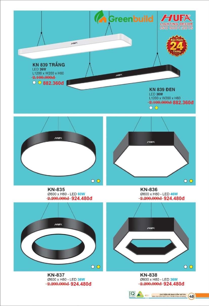 Hufa KN 835, KN 836, KN 837, KN 838, KN 839