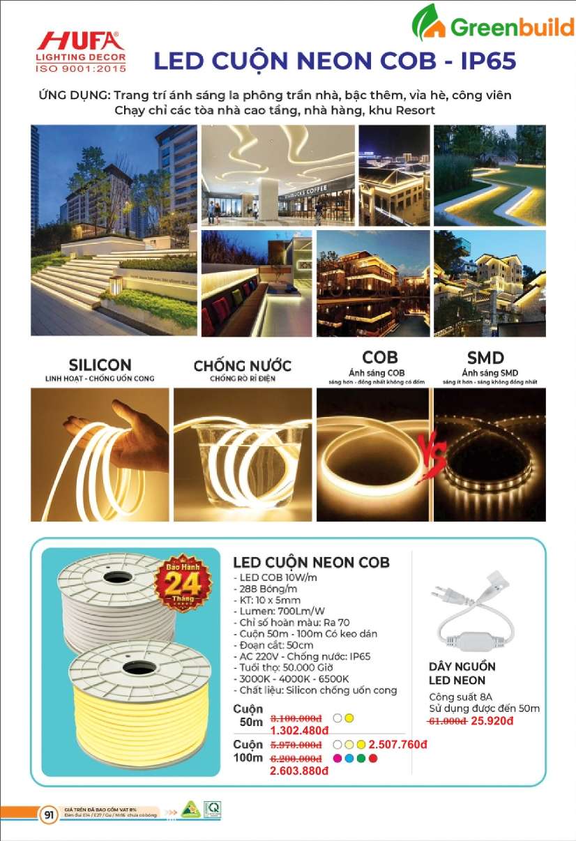 Hufa LED CUỘN NEON