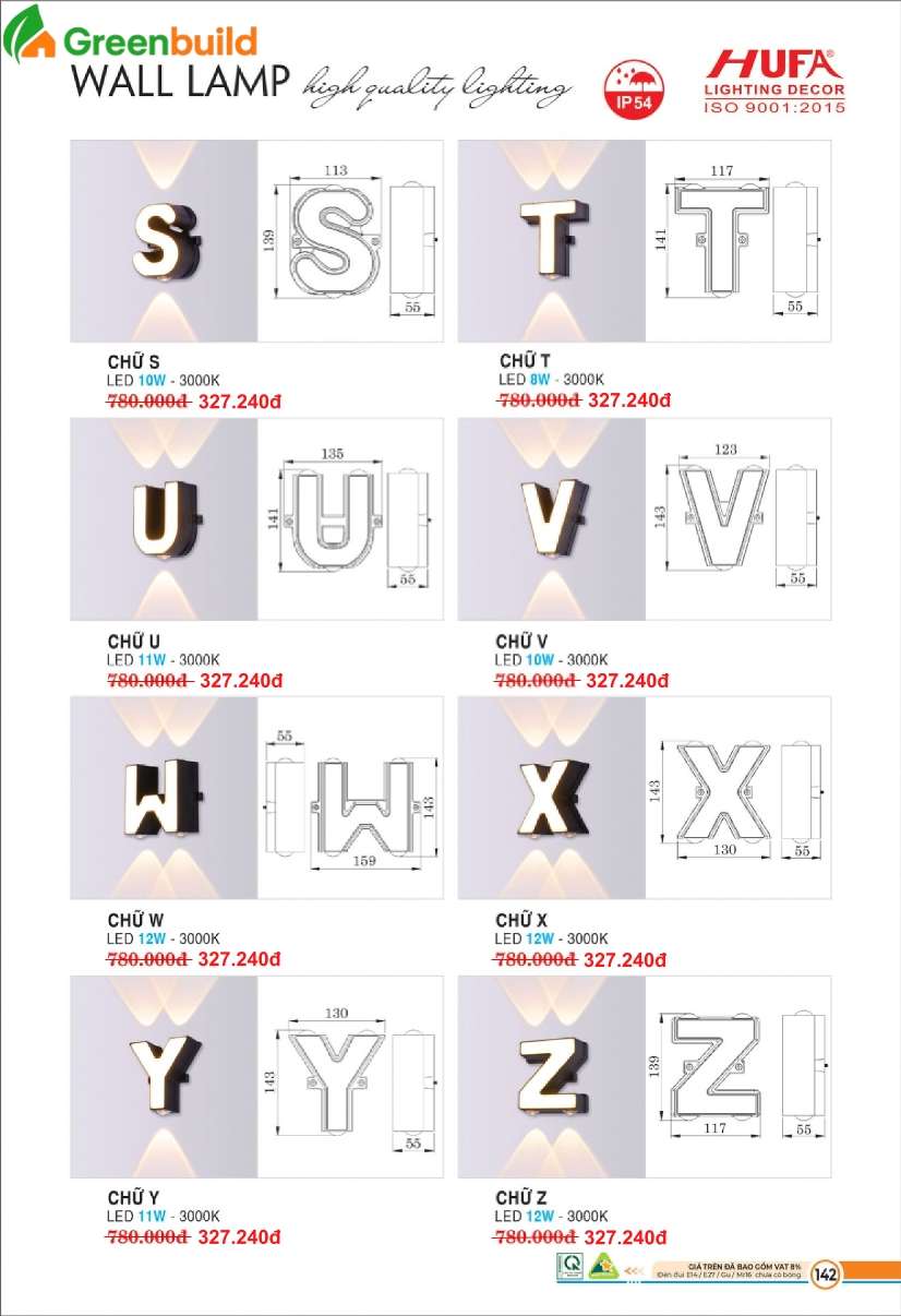 Hufa CHỮ S, CHỮ T, CHỮ U, CHỮ V, CHỮ W, CHỮ X, CHỮ Y, CHỮ Z